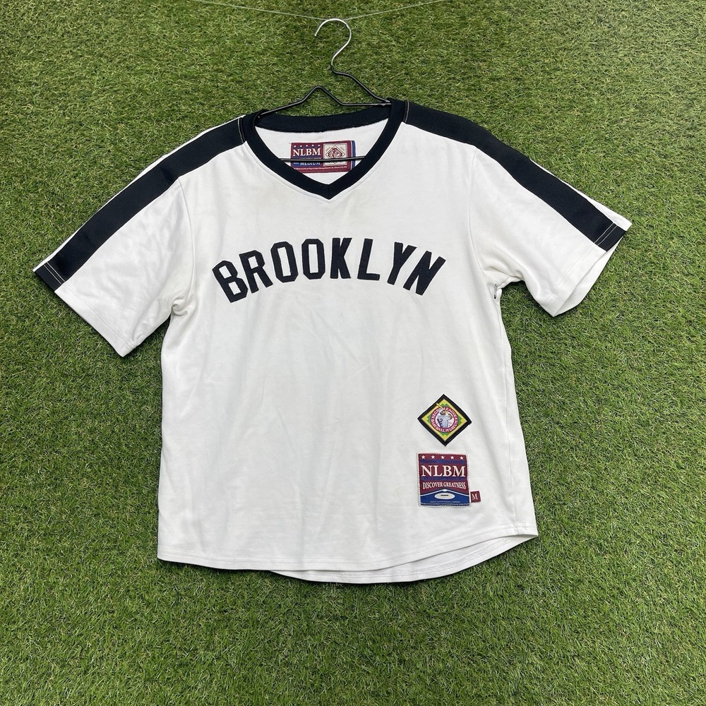 Vintage Brooklyn Royal Giants Jersey Mens Medium Headgear Embroidered NLBM
